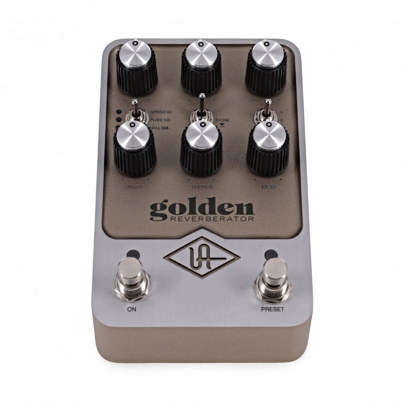 Universal Audio UAFX Golden Reverberator Effetto Riverbero Stereo Digitali con Riverberatori a Molla