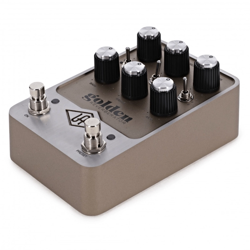 Universal Audio UAFX Golden Reverberator Effetto Riverbero Stereo Digitali con Riverberatori a Molla