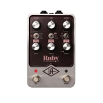Universal Audio UAFX Ruby '63 Top Boost Amplifier Effetto Boost a Pedale per Chitarra