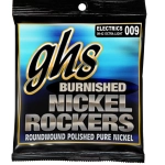 GHS Tone City Muta corde per chitarra elettrica 9-42 - Serie Burnished Nickel Rockers - Extra Light - Suono caldo e vintage - Rollerwound Polished Pure Nickel (009-011-016-024w-032w-042w) - Acquistabile in confezione da 12pcs.