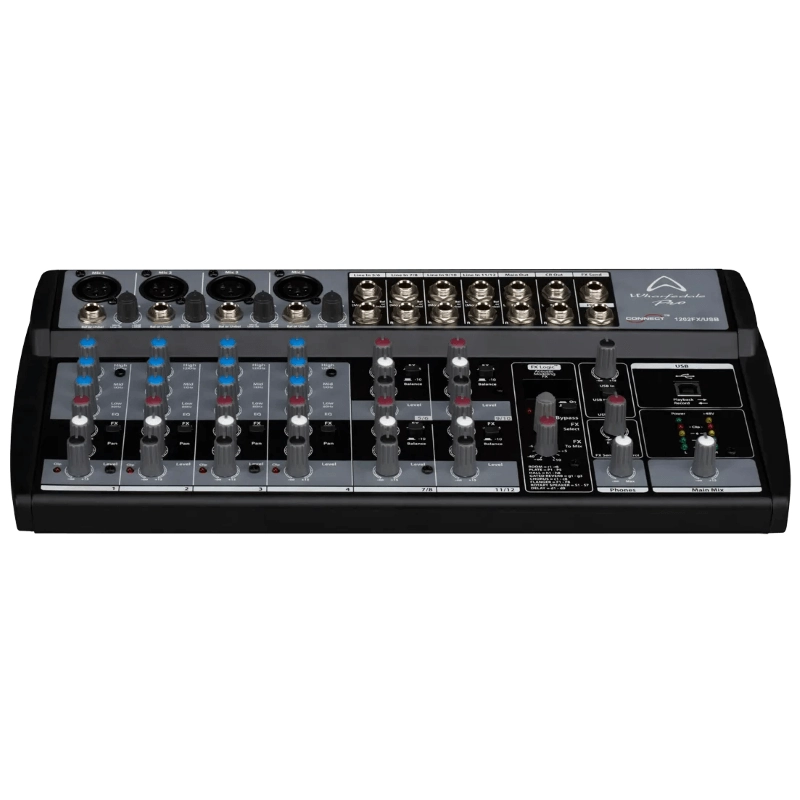 Wharfedale Connect 1202 FX USB Mixer audio a 12 canali con Multieffeto Integrato