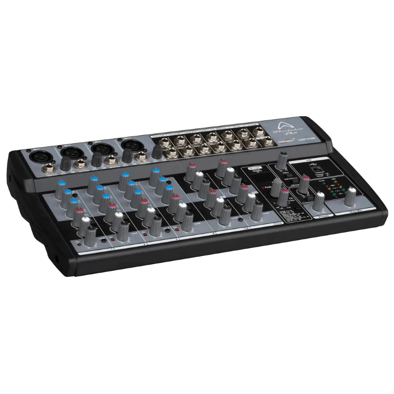 Wharfedale Connect 1202 FX USB Mixer audio a 12 canali con Multieffeto Integrato