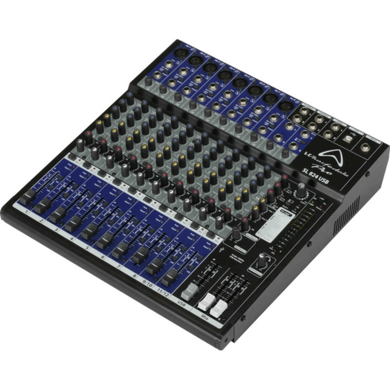 Wharfedale SL824 USB Mixer 12 canali con Multieffetto