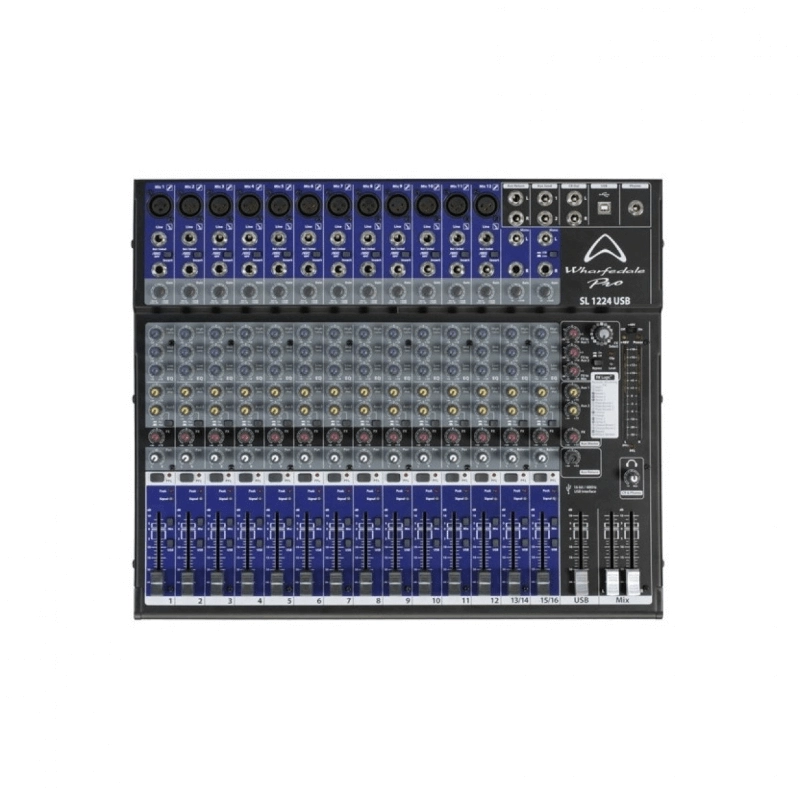 Wharfedale SL1224 USB Mixer 14 canali con Multieffetto
