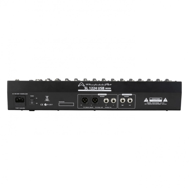 Wharfedale SL1224 USB Mixer 14 canali con Multieffetto