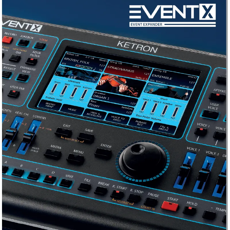 Ketron EVENTX Modulo Arranger