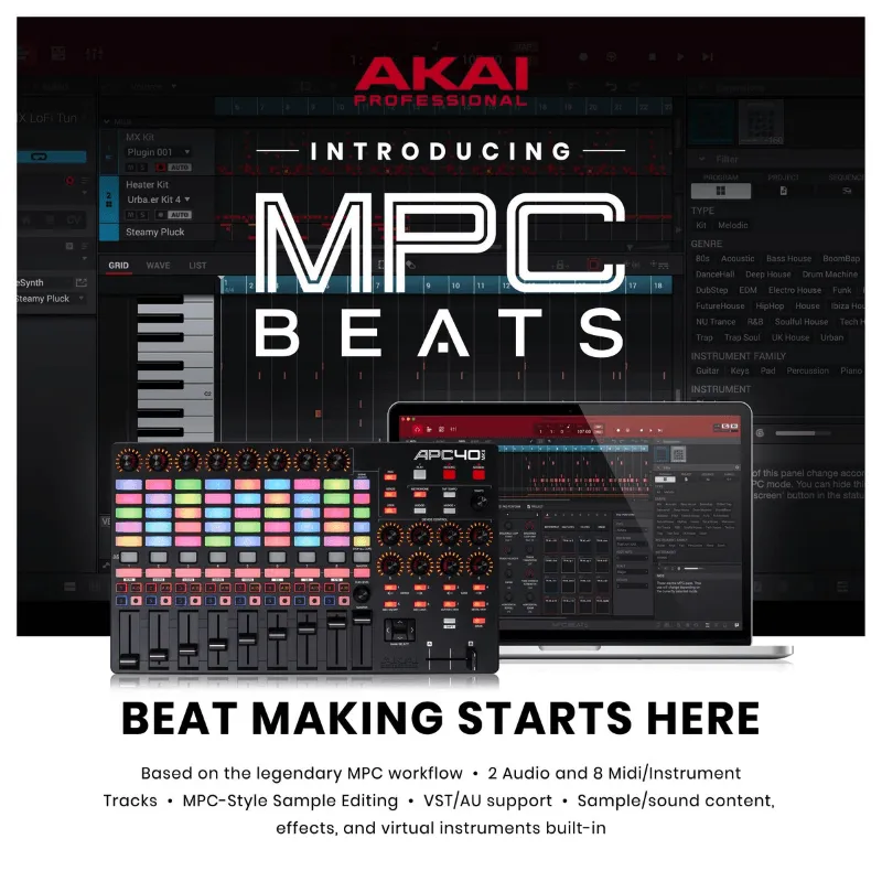 Akai Professional APC40 MKII Controller MIDI per Ableton Live