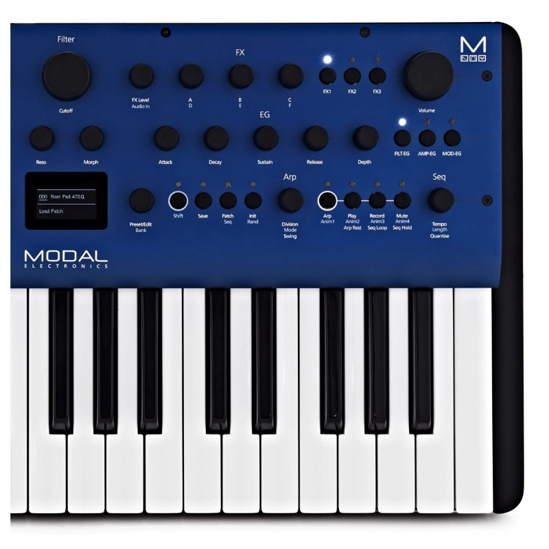 Modal Electronics Cobalt8 Sintetizzatore Virtuale Analogico 8 Voci e 37 Tasti