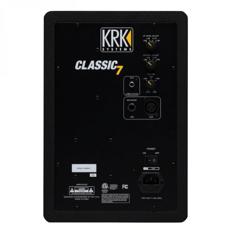 KRK Classic 7 CL7 G3 Monitor da Studio 7" 73W