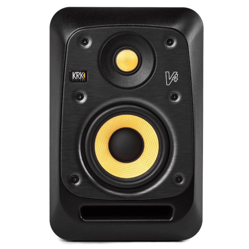 KRK V4 S4 Black Monitor da Studio Attivo 4"/1" a 2 Vie 85W Nero