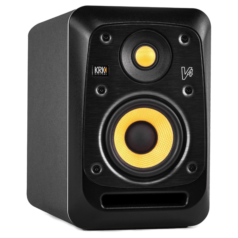 KRK V4 S4 Black Monitor da Studio Attivo 4"/1" a 2 Vie 85W Nero