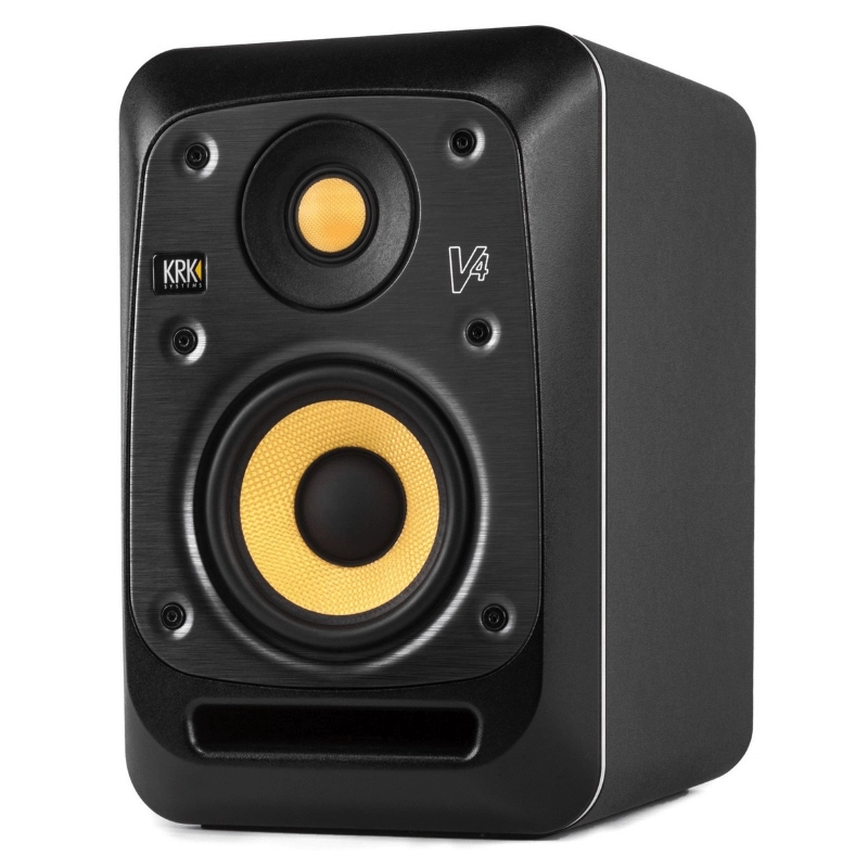 KRK V4 S4 Black Monitor da Studio Attivo 4"/1" a 2 Vie 85W Nero