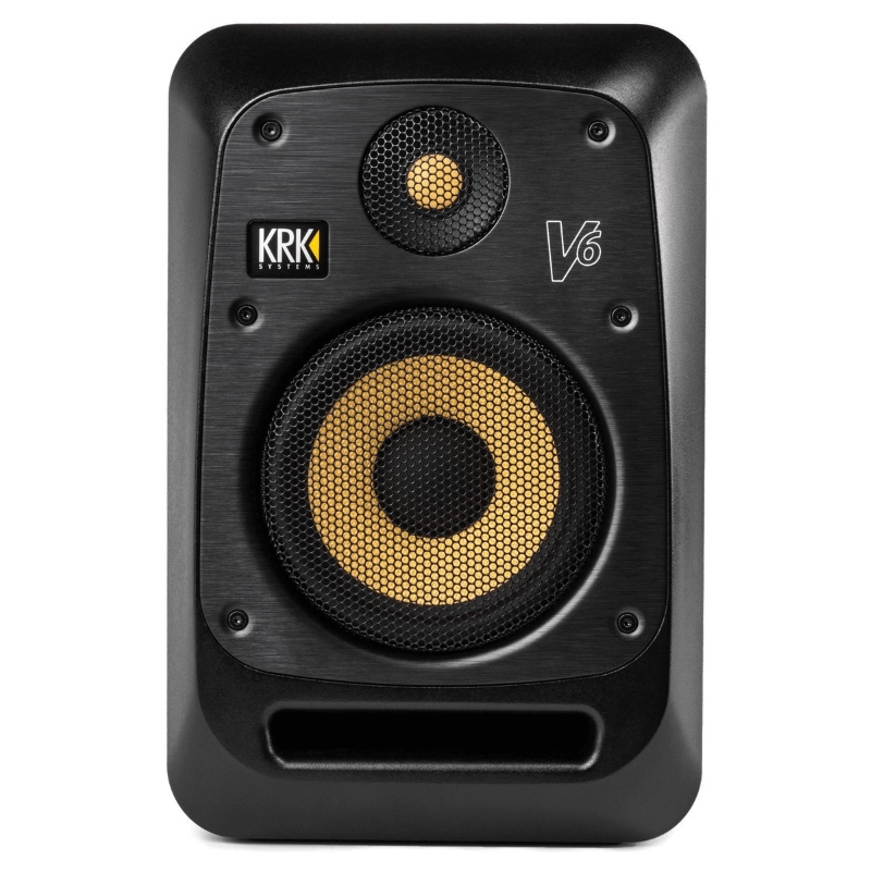 KRK V6 S4 Black Monitor da Studio Attivo 6.5"/1" a 2 Vie 155W Nero