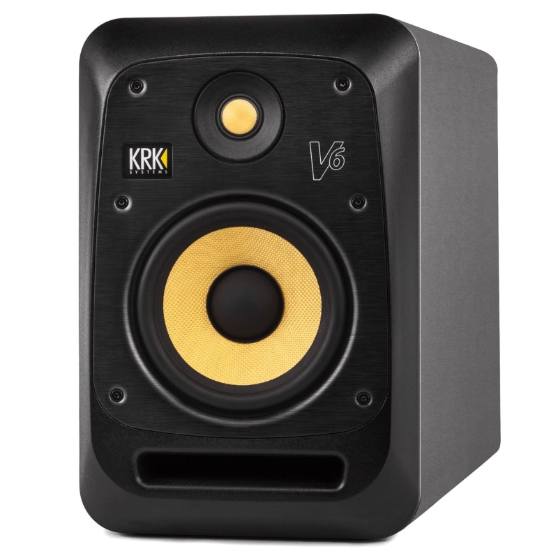KRK V6 S4 Black Monitor da Studio Attivo 6.5"/1" a 2 Vie 155W Nero