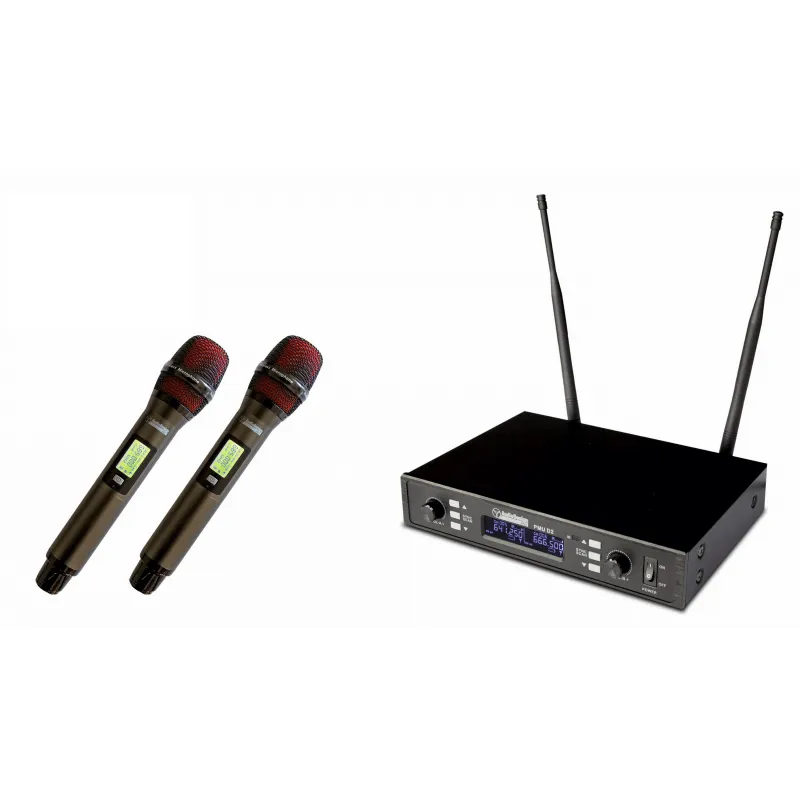 Audio Design Pro PMU D2/ PMU D22 Doppio Radiomicrofono Palmare