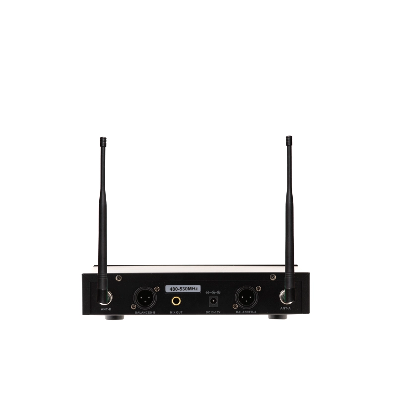 Audio Design Pro PMU2212 Radiomicrofono Doppio Palmare 100 Frequenze Selezionabili