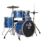 Tamburo T5 P20 BLSK Batteria Acustica Drumkit 20" Blue Sparkle