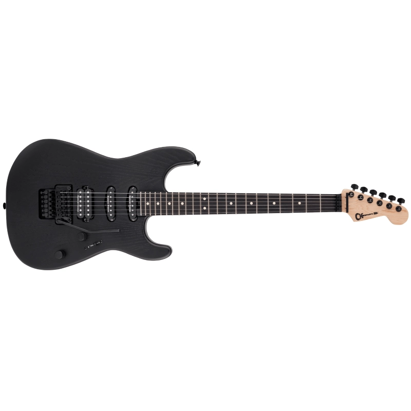 Charvel Pro-Mod San Dimas® Style 1 HSS FR E Sassafras, Ebony Fingerboard, Satin Black