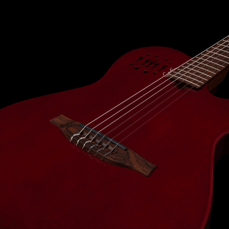 Godin Multiac Mundial Arctik Red with bag