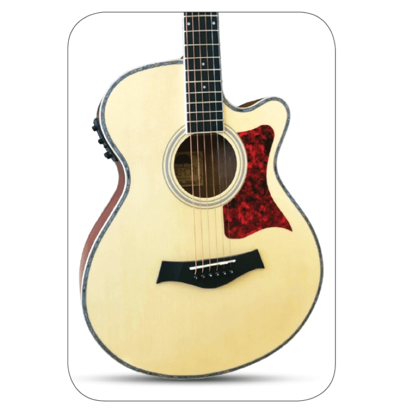 Vermont MS303/F100CE N Chitarra Cutway Acustica Natural Elettrificata