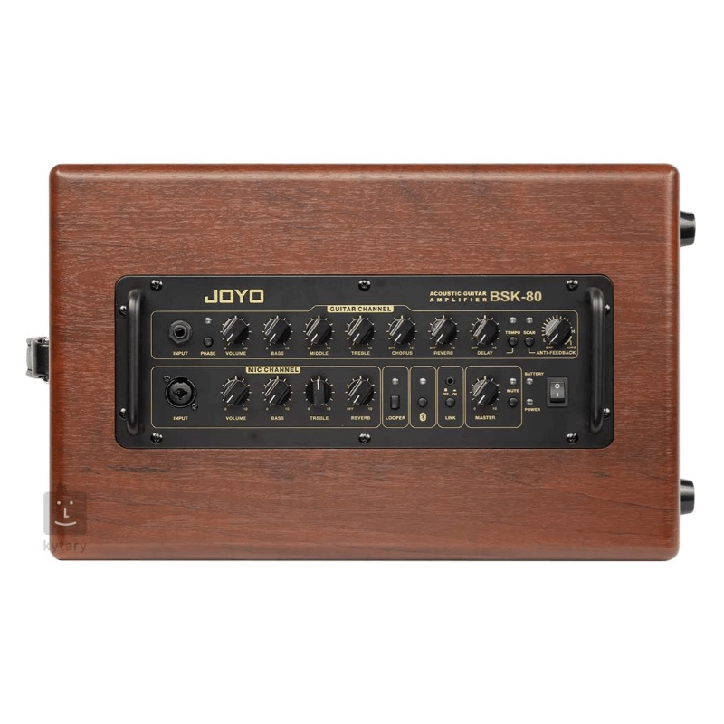 JOYO BSK-80 Amplificatore Chitarra Acustica e Voce a Batteria e Bluetooth