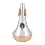 Tom Crown Sordina Straight con Fondo in Rame per Trombone Tenore