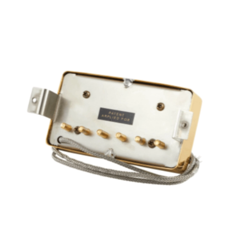 Gibson pickup 57 Classic (Double Black, Gold cover,2-conductor, Potted, Alnico II) PU57DBGC2