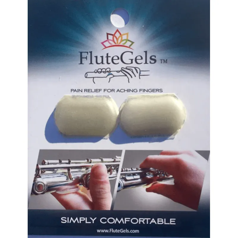 Flute Gels Cuscinetti Poggiadito per Flauto Traverso