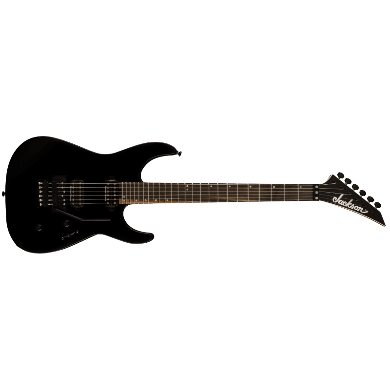Jackson American Series Virtuoso, Streaky Ebony Fingerboard, Satin Black 2802401868