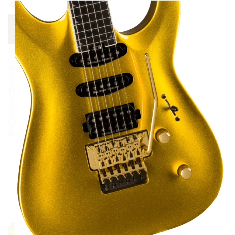 Jackson Pro Plus Series Soloist™ SLA3, Ebony Fingerboard, Gold Bullion 2914327500