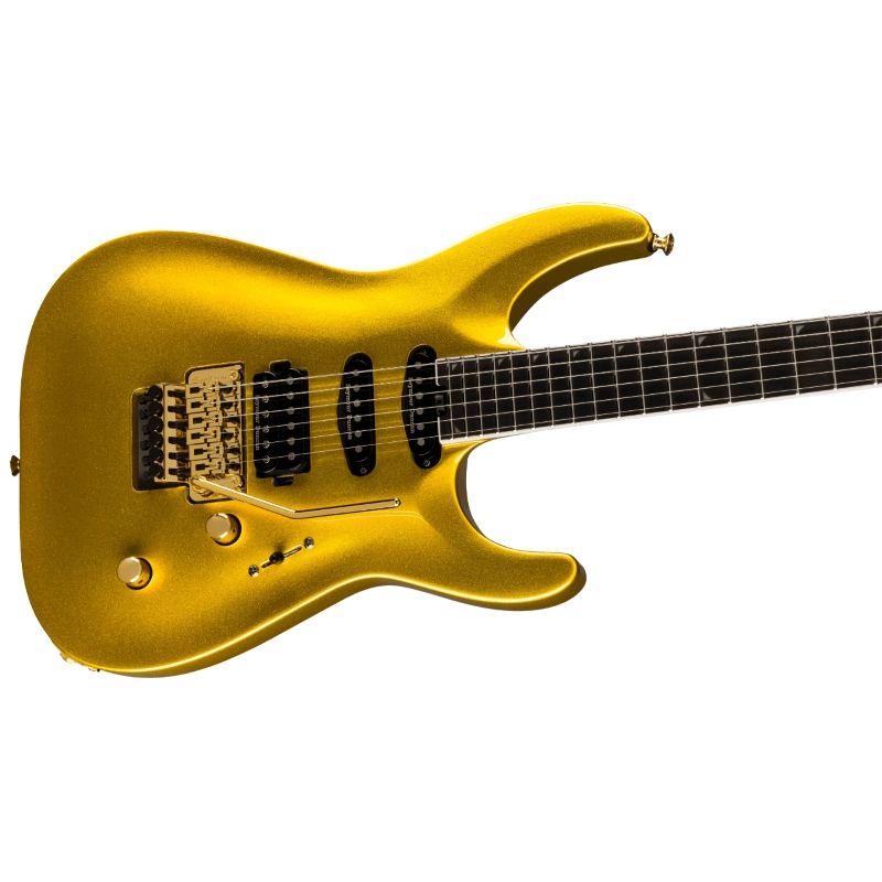 Jackson Pro Plus Series Soloist™ SLA3, Ebony Fingerboard, Gold Bullion 2914327500