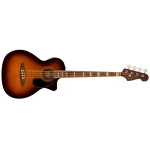 Fender Kingman™ Bass, Walnut Fingerboard, Black Pickguard, Shaded Edge Burst 0970783164