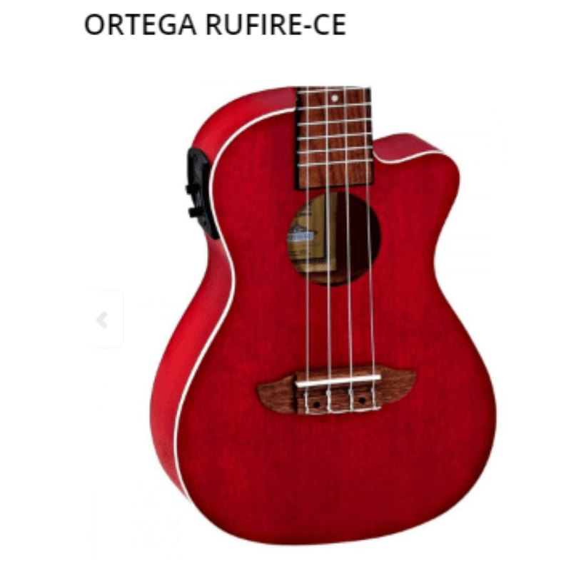 ORTEGA Ukulele Concerto Elettrificato RUFIRE-CE