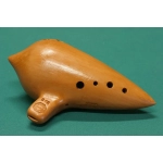 Ocarina di Budrio Do5 terracotta Sol4-Do6