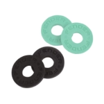 Fender Strap Blocks Strap Locks and Buttons Black (2) and Surf Green (2) 0990819020