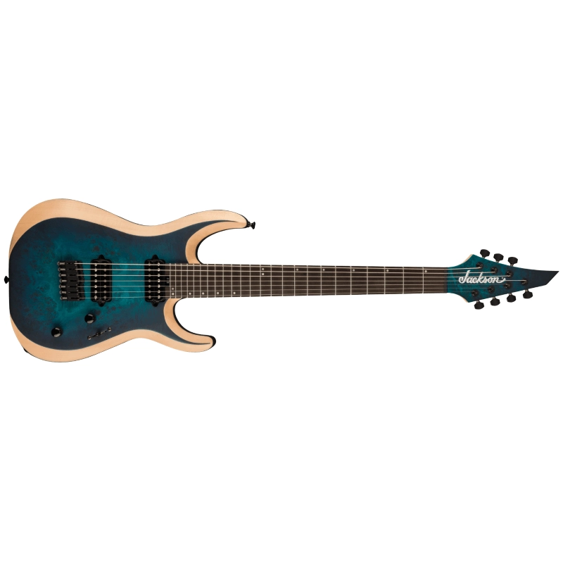 Jackson Pro Plus Series DK Modern MDK7P HT, Ebony Fingerboard, Chlorine Burst