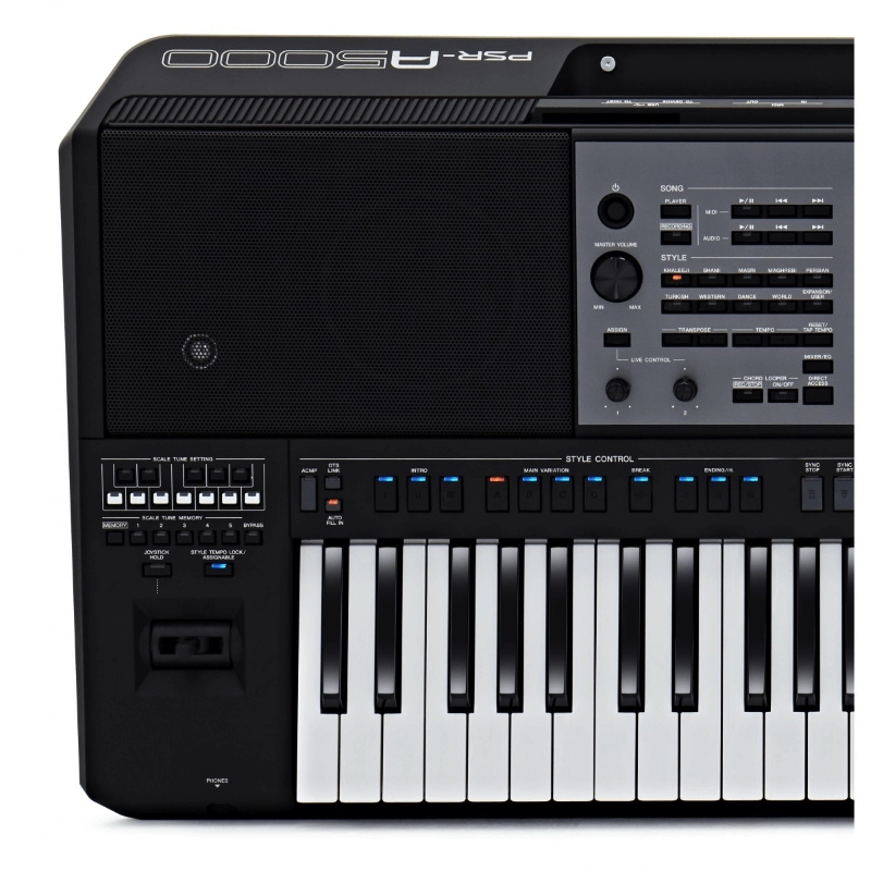 Yamaha PSRA5000 Tastiera 61 Tasti Sensibili al Tocco