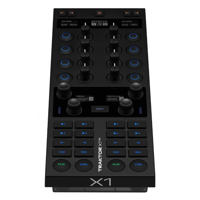 Native Instruments Traktor Kontrol X1 MK3 Controller USB Portatile per Effetti, Loop e Mixaggio