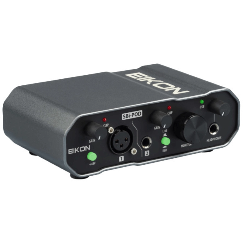 Eikon by Proel EKSBIPOD Interfaccia Audio USB 2.0 24 Bit/192kHz