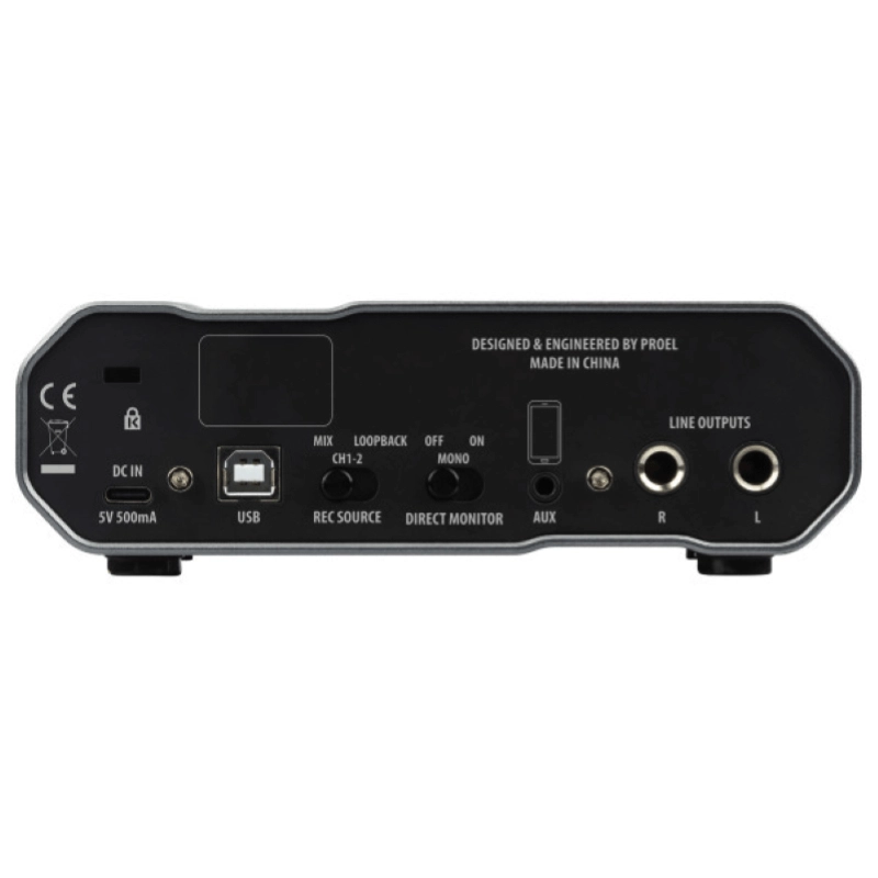 Eikon by Proel EKSBIPOD Interfaccia Audio USB 2.0 24 Bit/192kHz