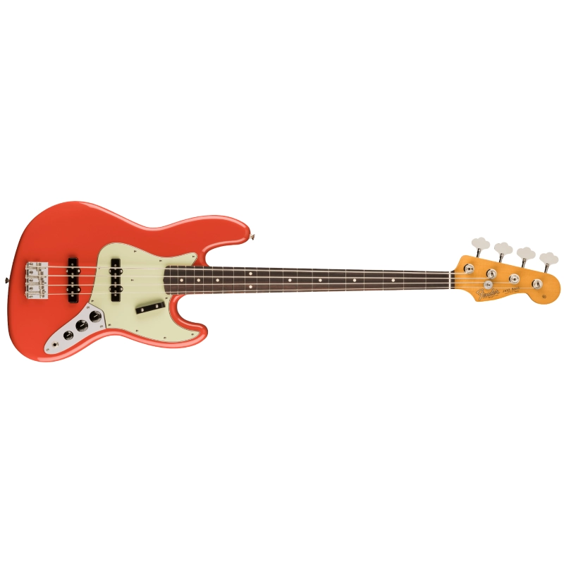 Fender Vintera® II 60s Jazz Bass®, Rosewood Fingerboard, Fiesta Red 0149230340