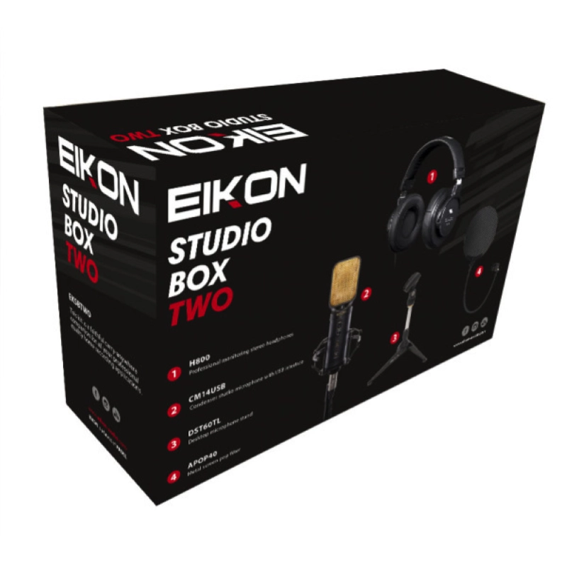 Eikon by Proel EKSBTWO Studio Box Two Pacchetto Avanzato per l'Home Recording