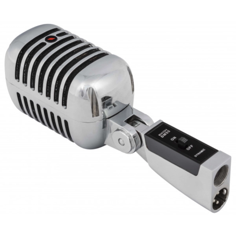 Eikon by Proel DM55V2 Microfono Dinamico per Voce Vintage Style in Metallo