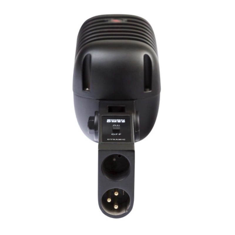 Eikon by Proel DM55V2BK Black Microfono Dinamico per Voce Vintage Style Nero Opaco