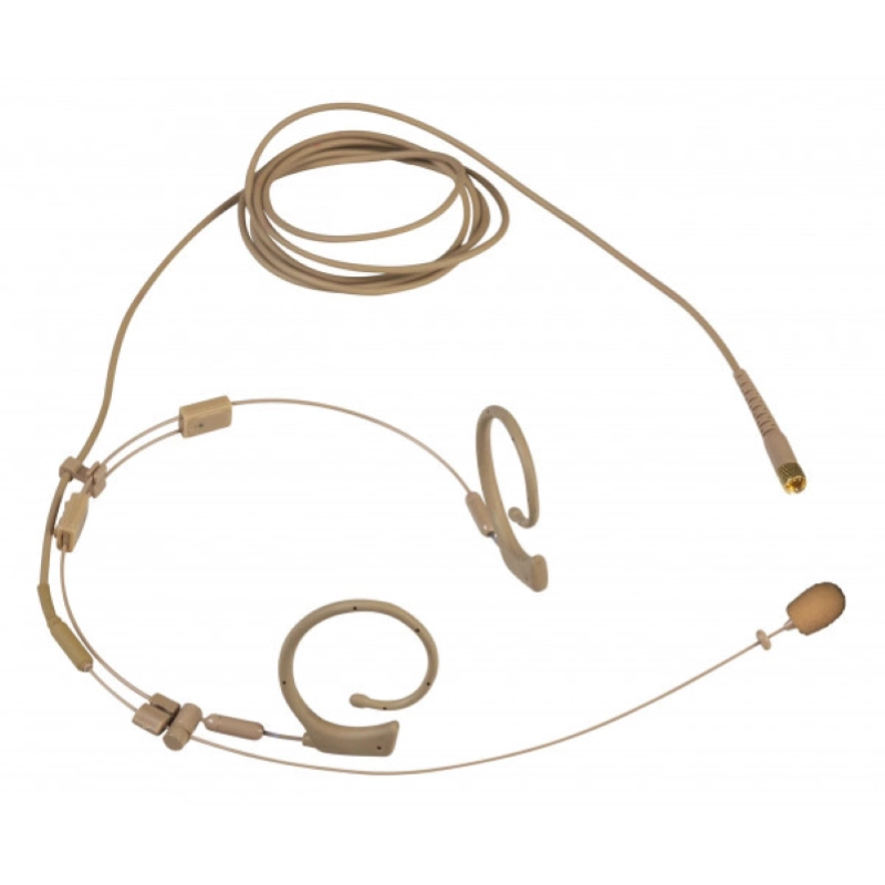 Eikon by Proel HCM12EK Microfono Headset Professionale a Condensatore con Adattatori