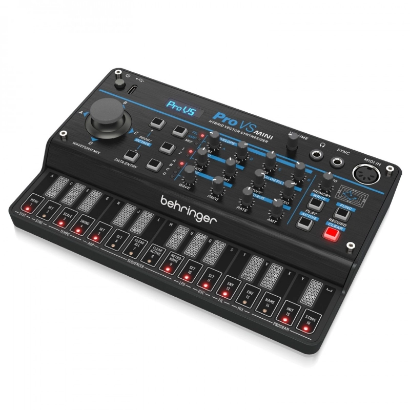 Behringer PRO VS MINI sintetizzatore ibrido a 4 voci 27 tasti