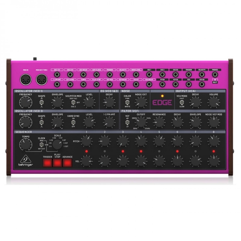 Behringer EDGE Sintetizzatore di percussioni semi-modulare analogico con 2 oscillatori