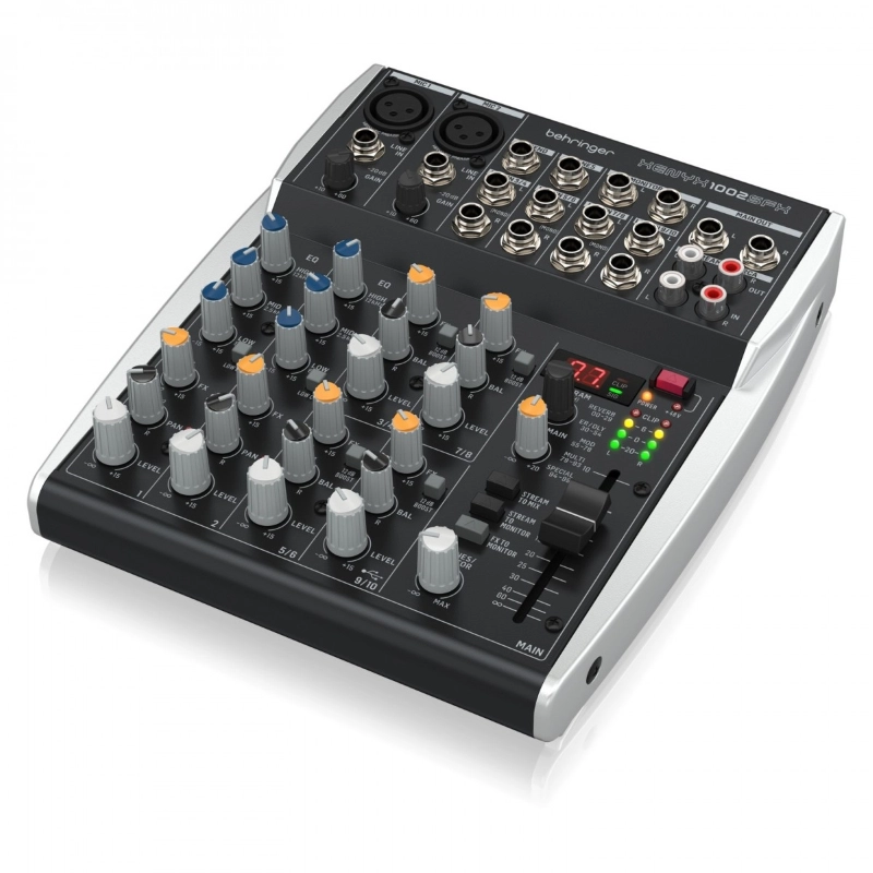 Behringer XENYX 1002SFX Mixer analogico premium a 10 ingressi