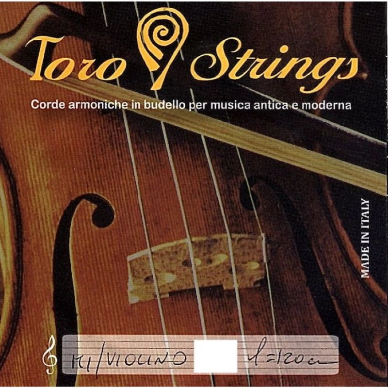 Toro corde in budello per violino, viola da gamba e violoncello