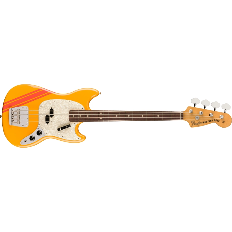 Fender Vintera® II 70s Mustang® Bass, Rosewood Fingerboard, Competition Orange 0149260339